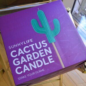 SunnyLife Cactus Garden Candle
